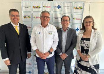 Dr. Wellington Roque se reúne com Ministro da Saúde em Brasília e reforça compromisso com os avanços na saúde pública