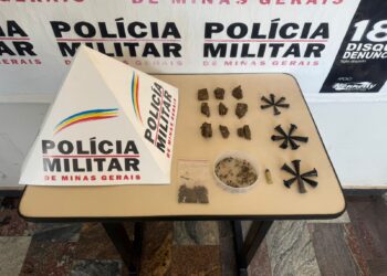 Polícia Militar prende homem por tráfico de drogas e posse ilegal de munição em Itapecerica