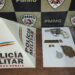 Em ocorrência de violência doméstica, policiais militares prendem suspeito e apreendem arma, munições e drogas