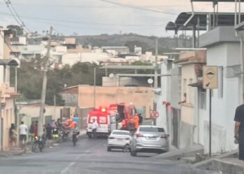 Atropelamento por moto é registrado na rua Salgado Filho