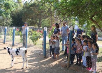 Alunos do CEI Aparecida Luzia da Silva Pereira visitam Fazenda Laboratório do Unifor-MG