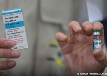 Brasil recebe 2,5 mil unidades de fomepizol, antídoto contra metanol