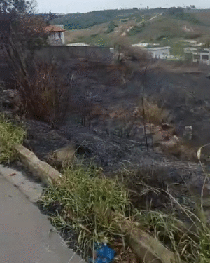 Morro do Cristo: Mais um incêndio em Formiga é atribuído ao uso de fogos de artifício