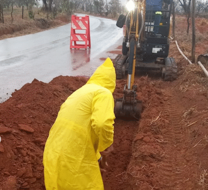 SAAE Formiga conclui obra para fornecimento de mais água para a região do FIC e Mar de Minas I