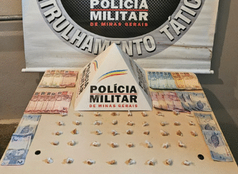 Suspeito conhecido no meio policial é preso por tráfico de drogas em Formiga