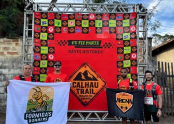 Atletas de Formiga se destacam na Calhau Trail em Carmo do Cajuru