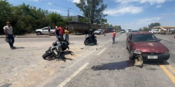 Acidente envolvendo motocicleta e carro deixa homem ferido na MG-050 em Formiga
