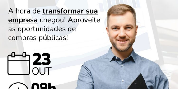 Empresários terão oportunidade de aprender como vender para o governo
