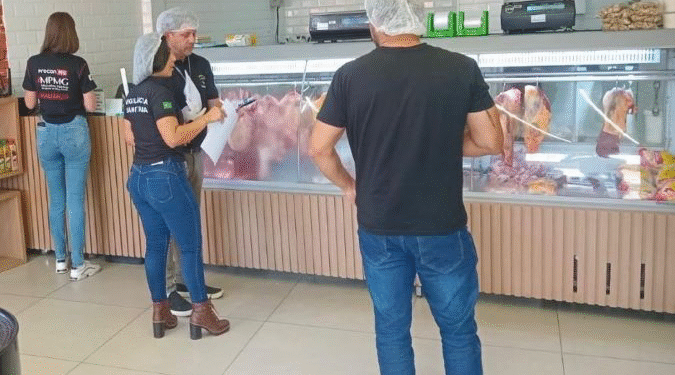 Em fiscalização, MPMG encontra irregularidades de direito do consumidor em 16 açougues de Campo Belo