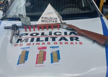 Dupla é presa por furto e posse ilegal de armas em zona rural de Formiga