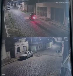 Vítima obtém novas imagens de suspeitos envolvidos em furto de motocicleta no Sagrado Coração de Jesus em Formiga