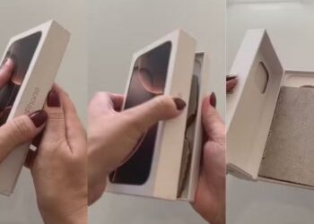 Cliente que recebeu azulejo no lugar de iPhone em MG é reembolsada
