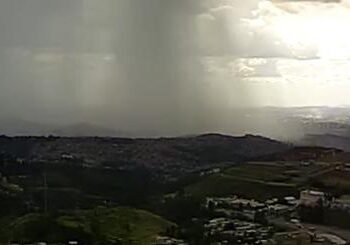 Quase 80% das cidades de Minas estão em alerta para tempestade com ventania