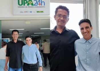 UPA de Formiga recebe visita institucional de vereador da Câmara de Arcos