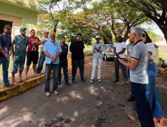 Servidores da Secretaria de Desenvolvimento Humano recebem uniformes em primeira etapa de entrega