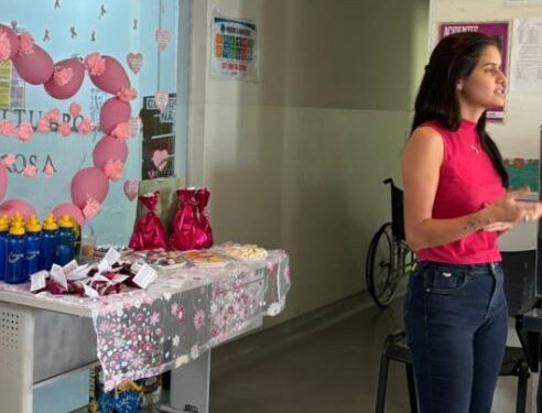 Alunos de Enfermagem do Unifor-MG realizam ação na UBS Souza e Silva