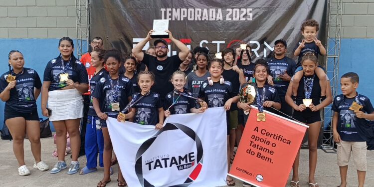 Tatame do Bem se consolida entre as melhores equipes de Minas no 14º BJJ Storm