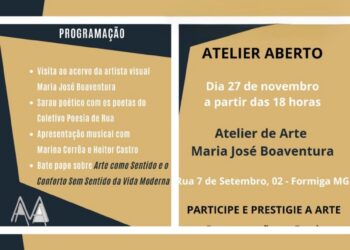 Atelier Maria José Boaventura integra a 14ª Noite Mineira de Museus e Bibliotecas nesta quinta-feira