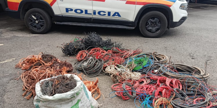 Operação “Circuito Fechado” resulta em apreensão de mais de 500 kg de cobre e prende suspeitos de receptação em Arcos