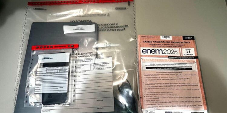 PF cumpre busca e apreensão no Ceará contra suspeita de fraude no Enem 2025