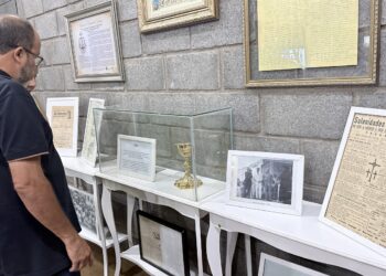 Exposição e documentário marcam o centenário da Paróquia Nossa Senhora do Carmo em Pains
