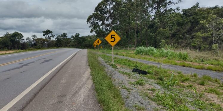 Sinalização da BR-354 começa a ser reforçada após reunião no DNIT