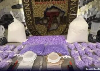 Mais de R$ 4,5 milhões em cocaína são apreendidos em laboratório do tráfico em BH