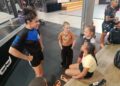 Atletas do Tatame do Bem visitam a lutadora formiguense Thalyta Silva às vésperas do Mundial Kids de Jiu-Jitsu