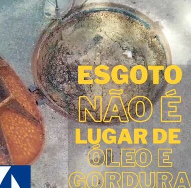 Rede de esgoto sofre com resíduos indevidos; SAAE de Formiga pede colaboração