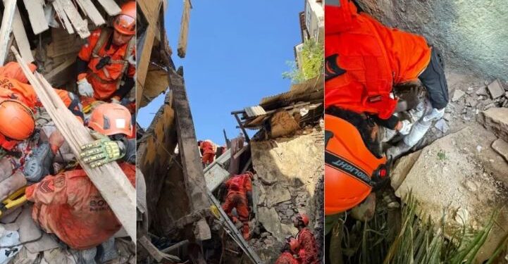 Desabamento de imóvel no Catete deixa diversos feridos no Rio de Janeiro
