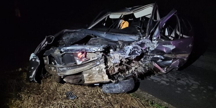 Colisão frontal deixa uma vítima fatal e vários feridos na MG-164, em Itapecerica