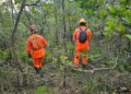 Bombeiros percorrem 175 mil m² em buscas por desaparecido; operação será retomada neste domingo