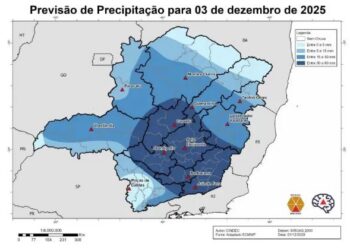 Prefeitura de Formiga emite alerta para a ocorrência de tempestades nesta quarta-feira