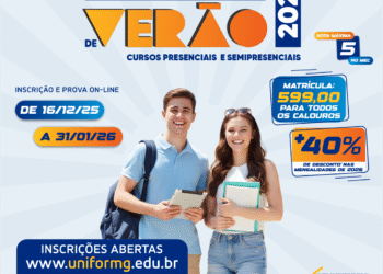 Unifor-MG divulga edital para o Vestibular de Verão 2026