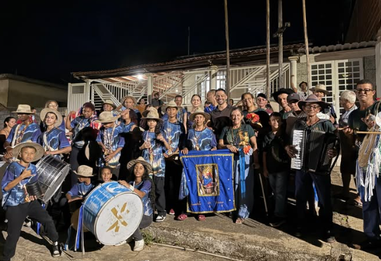 Festa do Congado é realizada em Córrego Fundo