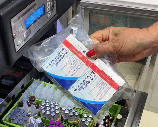 Município de Pimenta recebe vacinas contra vírus respiratório para recém-nascidos