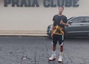 Atleta de Pimenta é aprovado em seletiva do Praia Clube