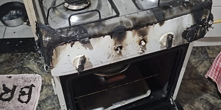 Superaquecimento de panela provoca princípio de incêndio no bairro São Geraldo em Formiga