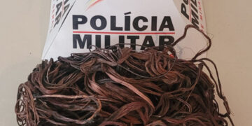 Suspeito é preso após furtar quatro quilos de fios de cobre em zona rural de Formiga