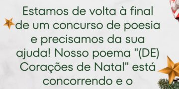 Coletivo Poesia de Rua concorre a premiação e pede apoio da comunidade