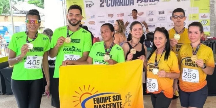 Associação de Corredores de Rua Sol Nascente se destaca na 2ª Corrida do Supermercado Faria