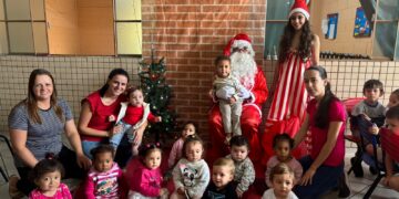Interact Club de Formiga promove ação de Natal na Creche Dercy Alves Praça