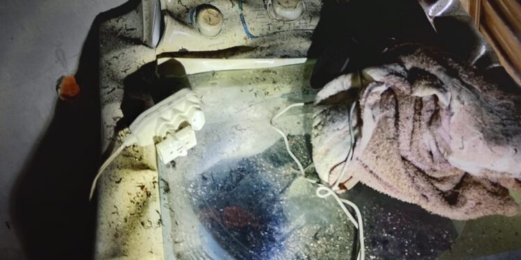 Corpo de Bombeiros atende ocorrência de incêndio em residência em Iguatama