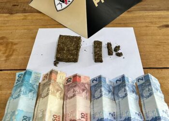 Polícia Militar de Bambuí realiza prisão por tráfico de drogas