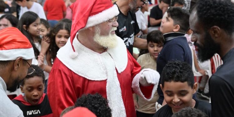Instituto Tatame do Bem realiza 14ª edição do Natal do Bem e reúne mais de 400 alunos em celebração solidária