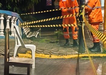 Bombeiros atendem 35 ocorrências relacionadas às chuvas intensas em Formiga