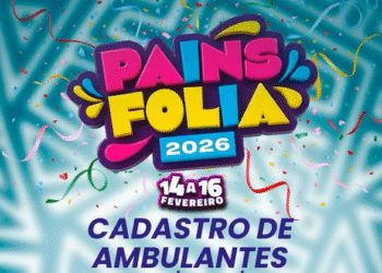 Prefeitura de Pains abre credenciamento de ambulantes para o ‘Carnaval 2026’