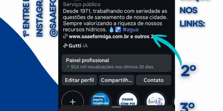 SAAE Formiga lança canal oficial no WhatsApp para ampliar comunicação com a população