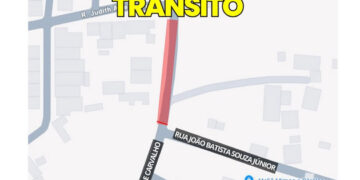 Esquina no Centro de Formiga ficará interditada nesta quarta-feira