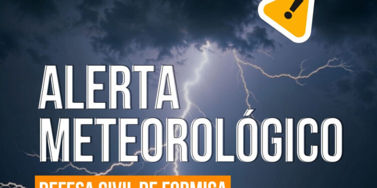 Defesa Civil mantém Formiga em estado de atenção por risco de chuvas intensas